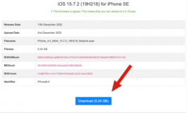 苹果iOS 16.3认证通道关闭，升级到iOS 16.3.1后便无法再降级