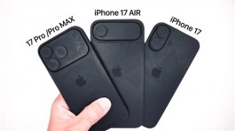 iPhone 17系列机模上手，三种外观风格