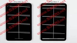 解拆 iPad mini 7 确认屏幕硬件没有更变 不过已解决「果冻」屏幕问题